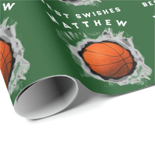 Basketball Gift Wrapping Paper