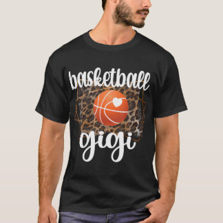 Basketball Gigi Grandma Gigi Of A Basketball Playe T-Shirt