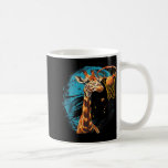 Basketball Giraffe Artwork Animal Art Basketball L Coffee Mug