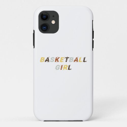 BASKETBALL GIRL _ Basketball Girl Mix 3 iPhone 11 Case