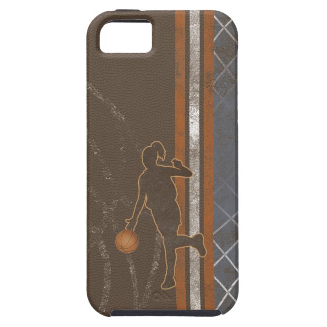 Basketball Girl iPhone 5 Case (Back)