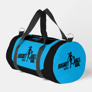 Basketball Girl Player, Birthday Gift, Team Duffle Bag