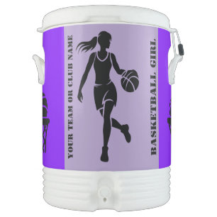 Basketball Girl Team, Basketball Sport Club Bevera Beverage Cooler