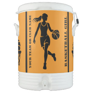 Basketball Girl Team, Basketball Sport Club Bevera Beverage Cooler