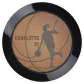 Basketball Girl USB Charging Station (Front)