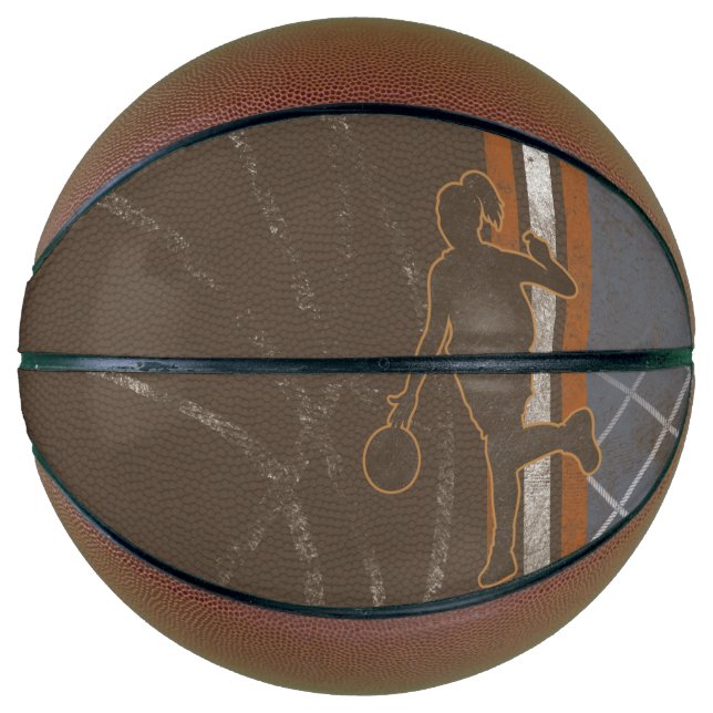 Basketball Girl Woman Custom Personalize (Front)