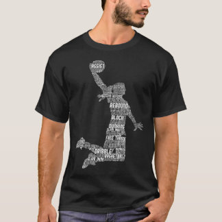 Basketball Girl Women Kids Girls T-Shirt