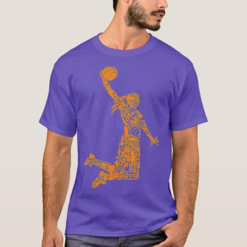 Basketball Girl Women Kids  T_Shirt