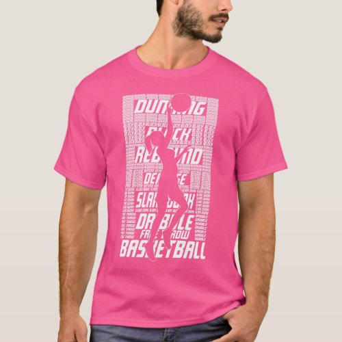 Basketball Girl Women Text Basketball T_Shirt