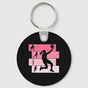 Basketball Girls Women Kids  Keychain