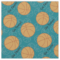 Basketball Go Team Fabric