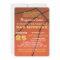 Basketball Gold Bar Mitzvah Invitation