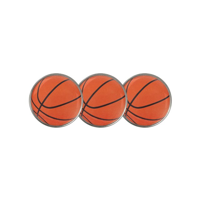 Basketball Golf Ball Marker (3 Up)