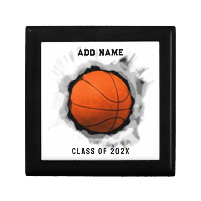 Basketball Graduation 2025 Gift Box (Front)
