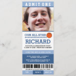 Basketball Graduation Party Invites