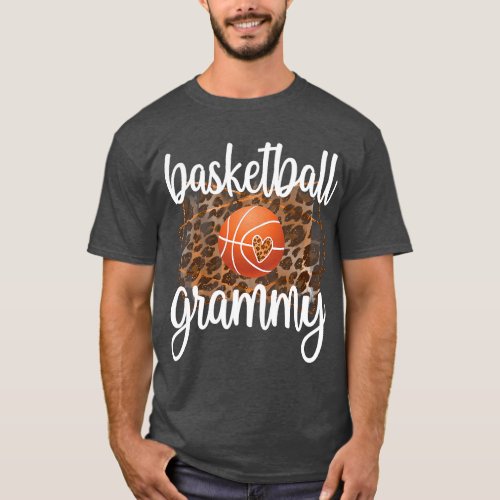 Basketball Grammy Grandma Grammy Of A Basketball P T_Shirt