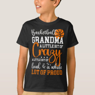 Basketball Grandma Proud Grandmother Of A Basketba T-Shirt