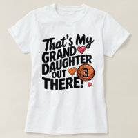 Basketball Grandma That's My Granddaughter Custom