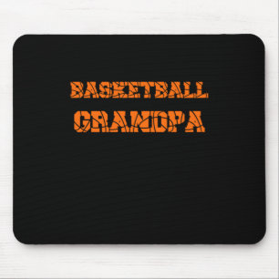 Basketball Grandpa Mouse Pad