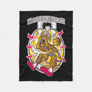 Basketball Graphic Fleece Blanket