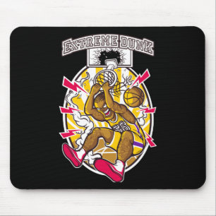 Basketball Graphic Mouse Pad