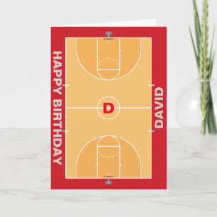Basketball Greeting Card