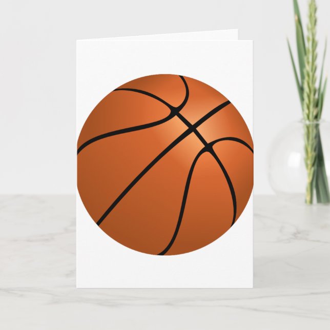 Basketball Greeting Cards (Front)