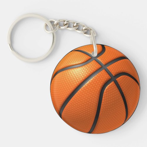 Basketball Gym Bag ID TAG or Backpack Keychain
