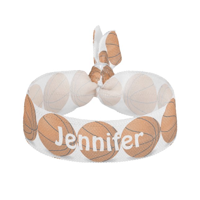 Basketball Hair Tie (Front)