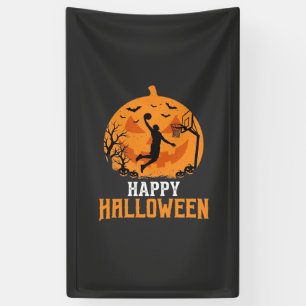 Basketball Halloween Dunk Pumpkin Design_1 Banner