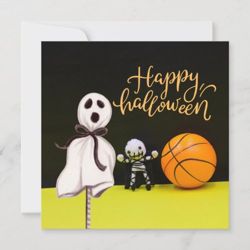 Basketball  Halloween  Ghost Spooky Scary  