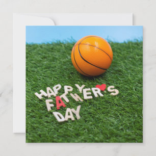 Basketball Happy Father's Day Card