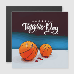 Basketball Happy Father's Day with Balls