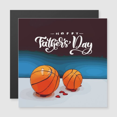 Basketball Happy Fathers Day with Balls