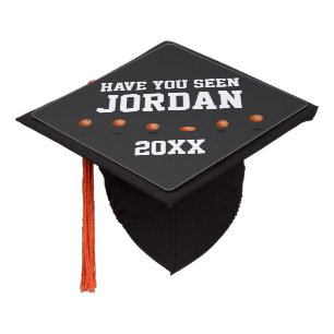 Basketball Have You Seen Personalized Name Sport Graduation Cap Topper