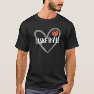 Basketball Heart T-Shirt
