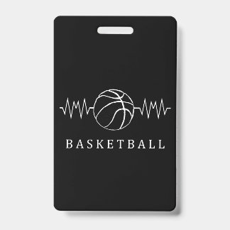 Basketball Heartbeat 2 Badge