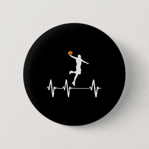Basketball Heartbeat  Button