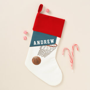 Basketball Holiday Gift Christmas Stocking