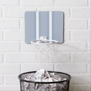 Basketball Hoop Blue & White Stripe
