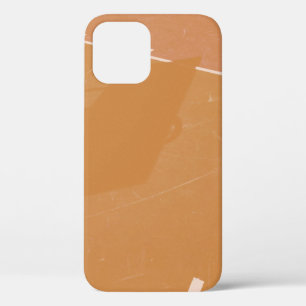 Basketball hoop casting shadow on line iPhone 12 case