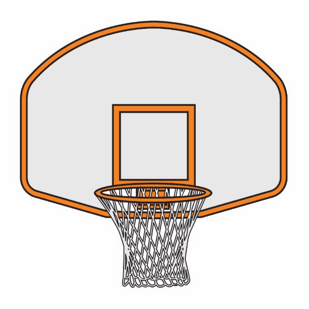 Basketball Hoop Cutout | Zazzle