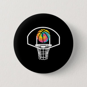 Basketball Hoop For A Streetball Player Ball Button