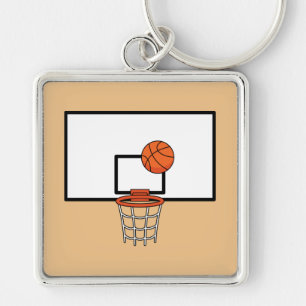 Basketball Hoop Keychain