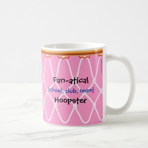Basketball Hoop Net_Fan_atical Hoopster_pink Coffee Mug