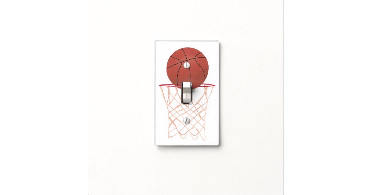 Basketball Hoop Net Light Switch Cover Plates