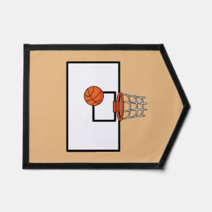 Basketball Hoop Pennant
