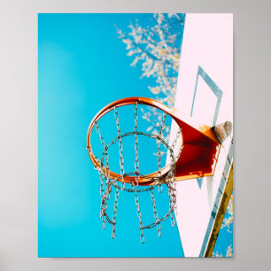 Basketball Hoop Poster