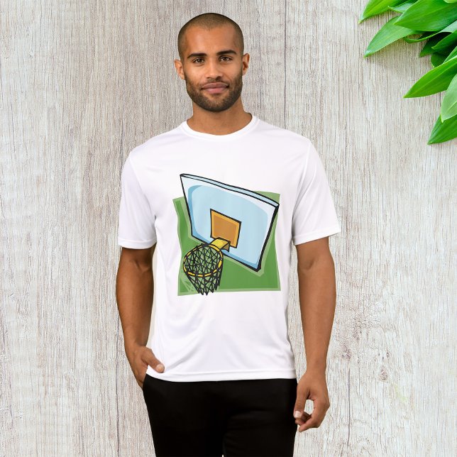 Basketball Hoop Sports Backboard And Net T-Shirt (Creator Uploaded)