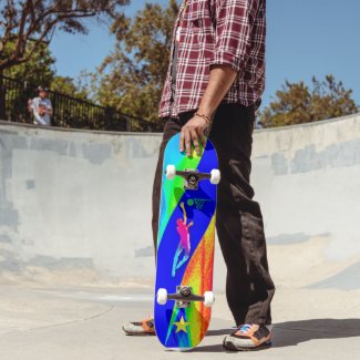 Basketball Hoop Star Skateboard